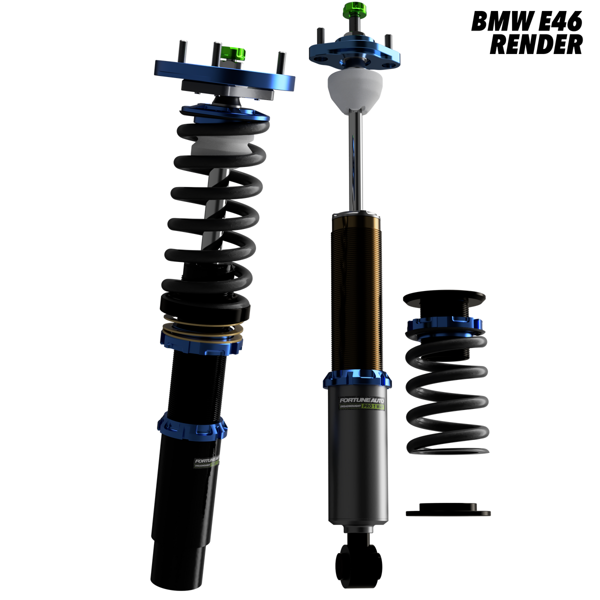 BMW 3 Series (E46) 1998-2006 - Dreadnought PRO 1-Way Coilovers