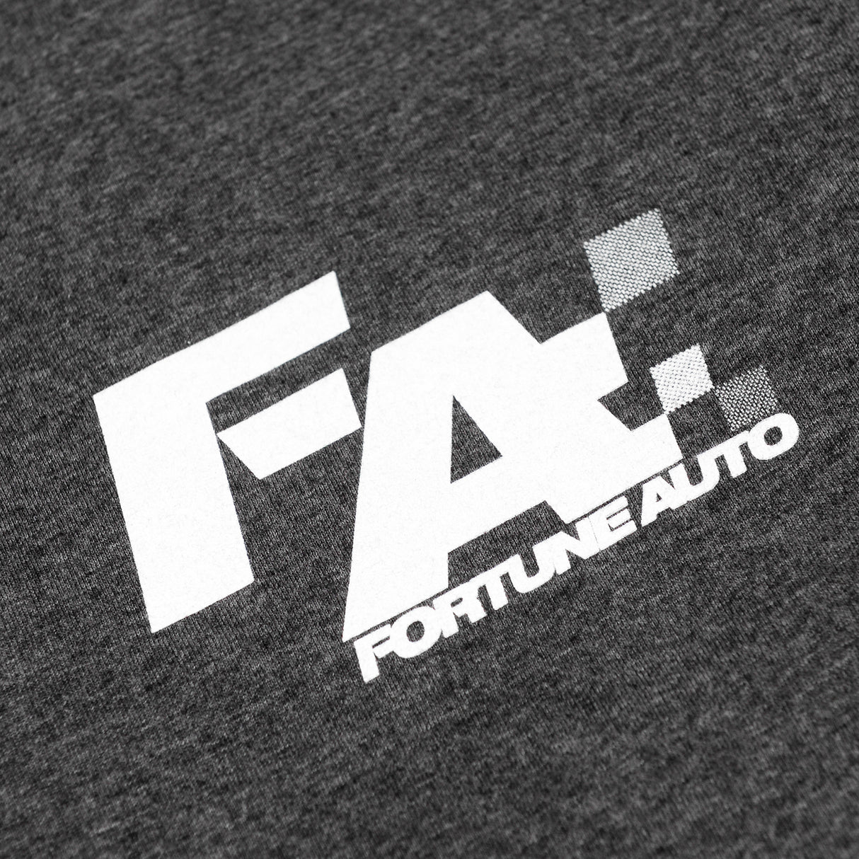 Fortune Auto Race Team - Heather Grey T shirt