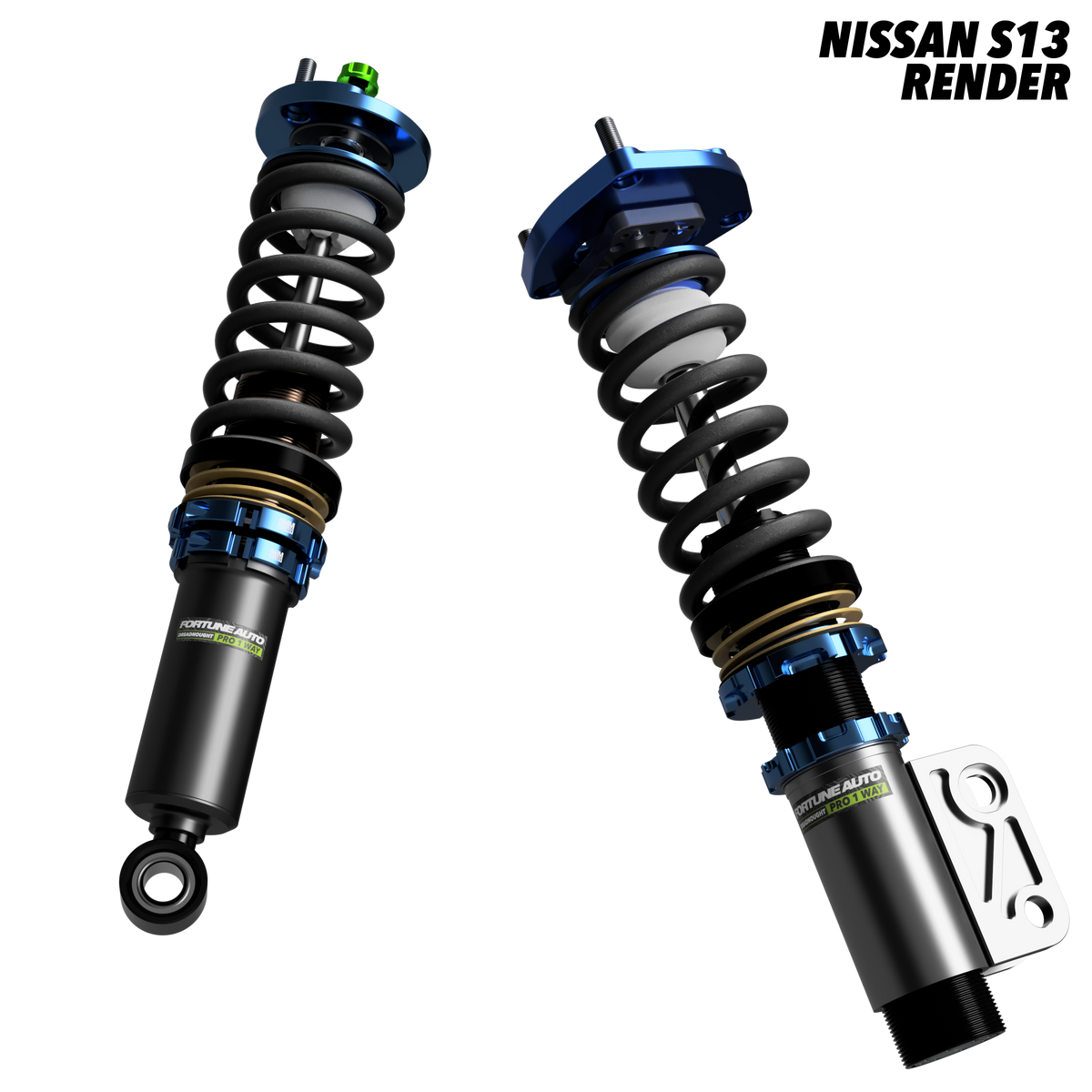 Nissan Silvia 180SX (S13) 1989-1994 - Dreadnought PRO 1-Way Coilovers
