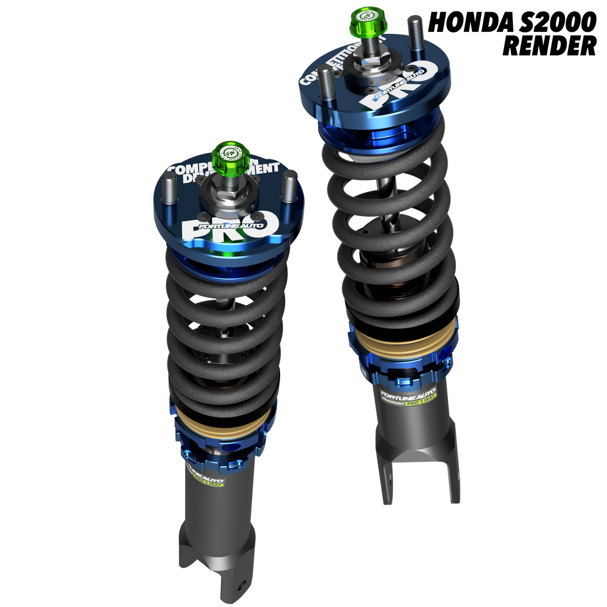 Honda S2000 (AP1/AP2) 2000-2009 - Dreadnought PRO 1-Way Coilovers