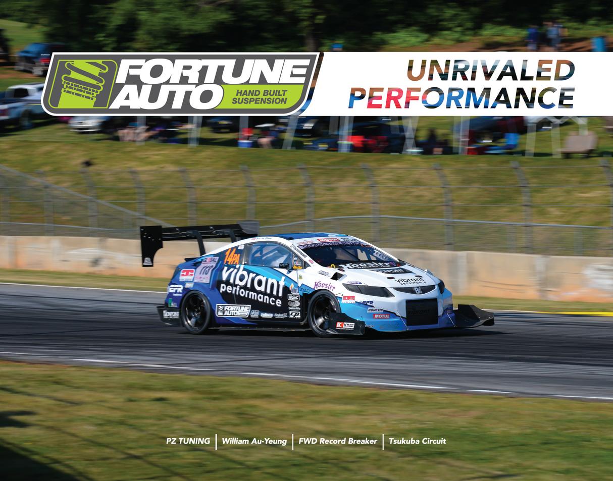 Fortune Auto Shop Poster - PZ Tuning Civic Unrivaled Performance