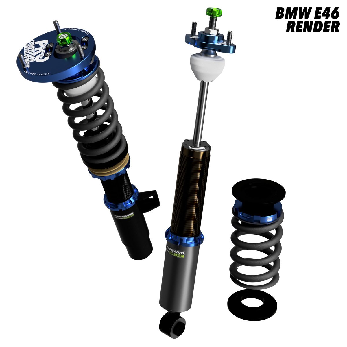 BMW 3 Series (E46) 1998-2006 - Dreadnought PRO 1-Way Coilovers