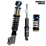 Honda Fit (GE) USDM 2009-2014 - Dreadnought PRO 1-Way Coilovers