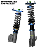 Subaru Impreza WRX STI (GDB-F) 2005-2007 - Dreadnought PRO 1-Way Coilovers